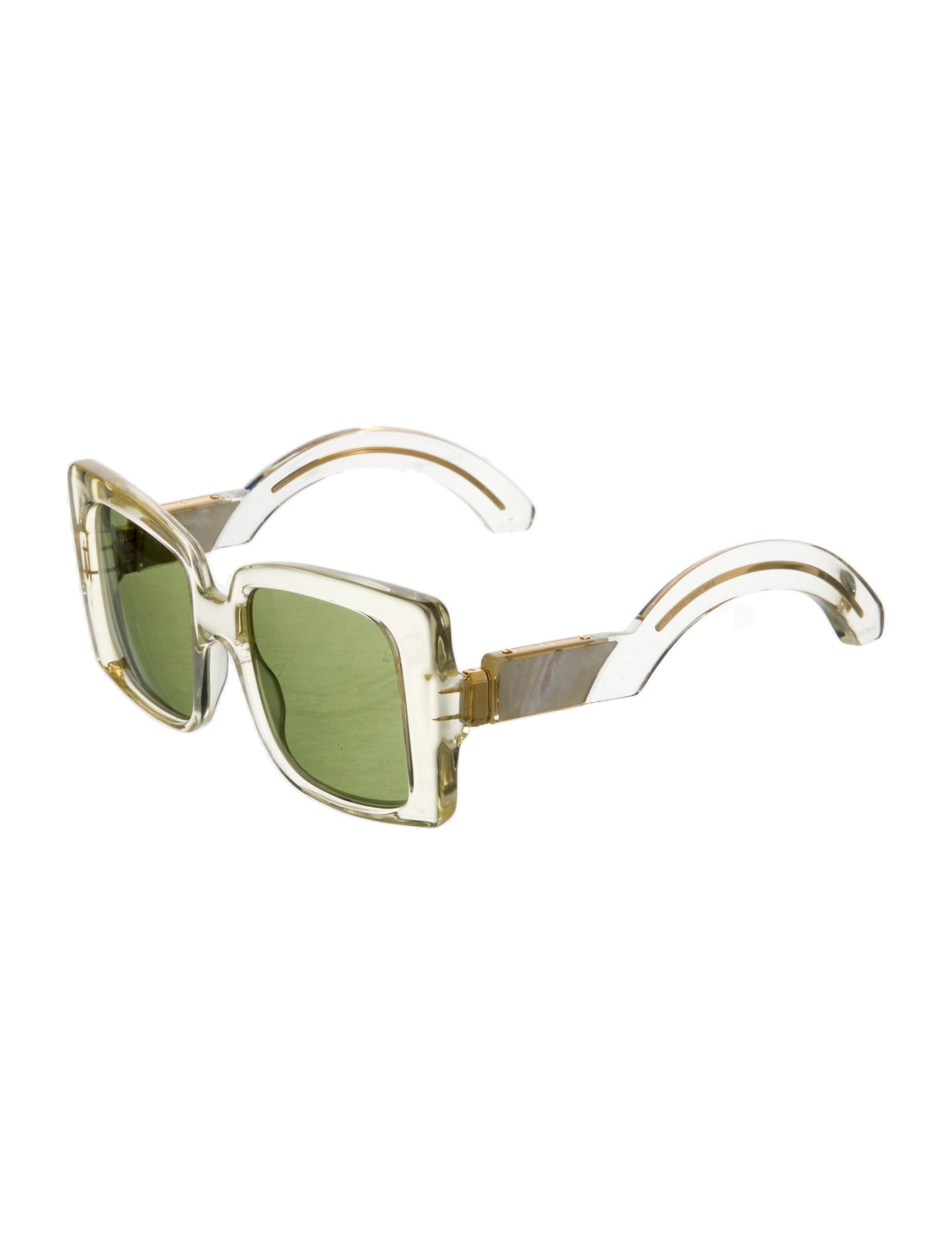 Jacques Marie Mage Liane Square Sunglasses