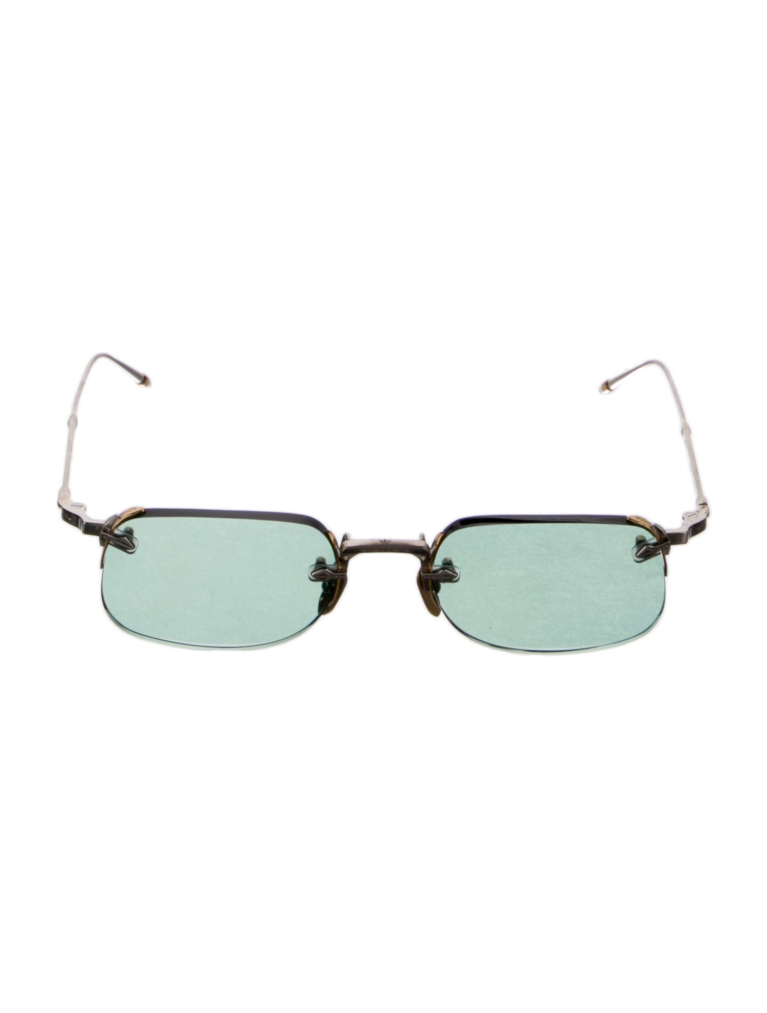 Jacques Marie Mage Square Tinted Sunglasses