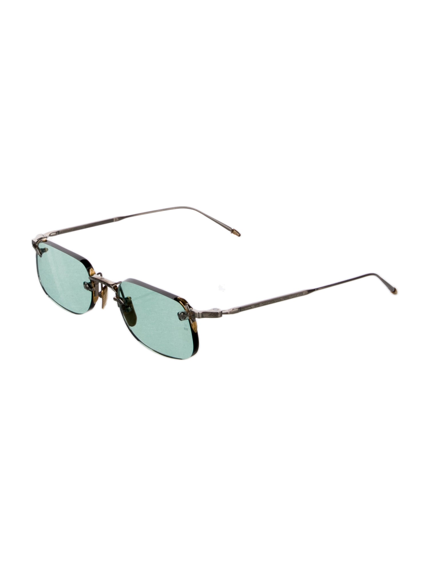 Jacques Marie Mage Square Tinted Sunglasses