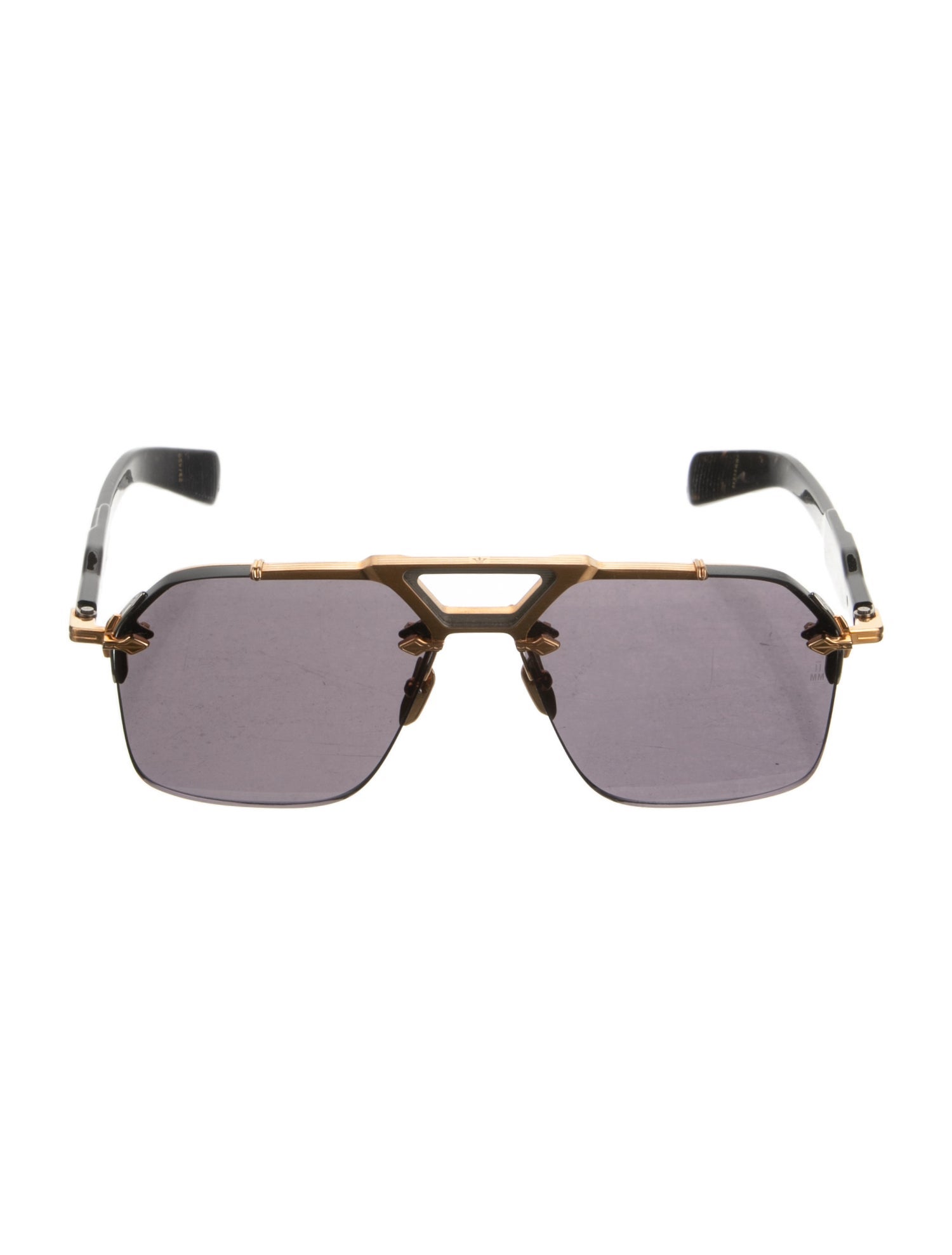 Jacques Marie Mage SIlverton Square Sunglasses