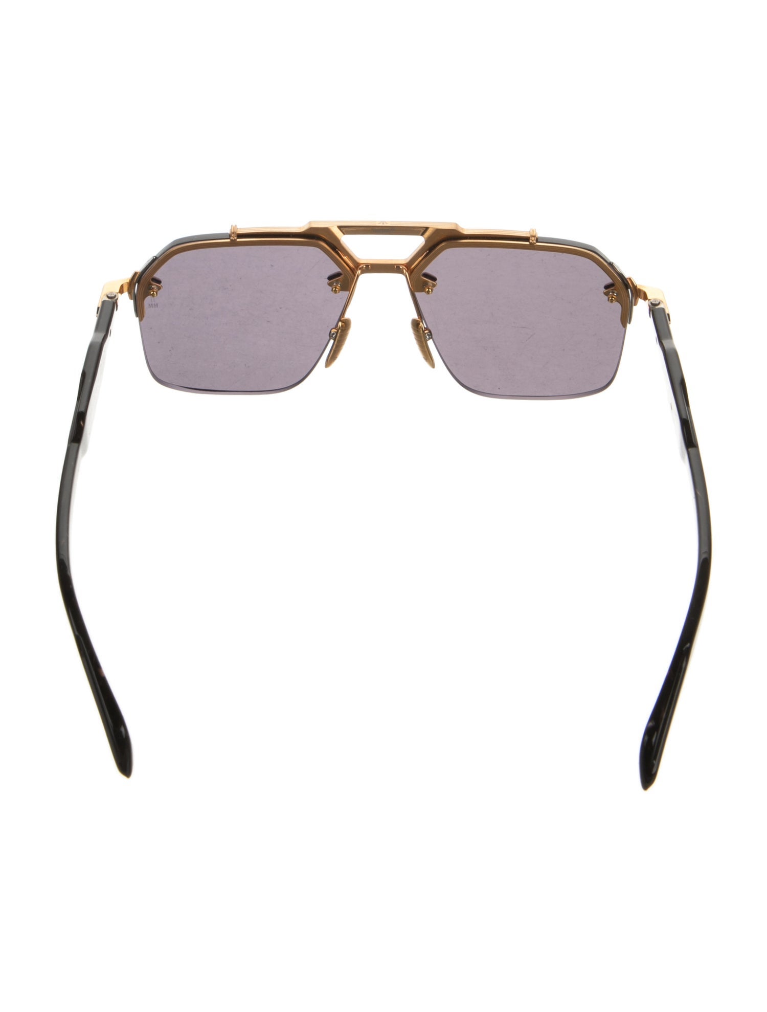 Jacques Marie Mage SIlverton Square Sunglasses
