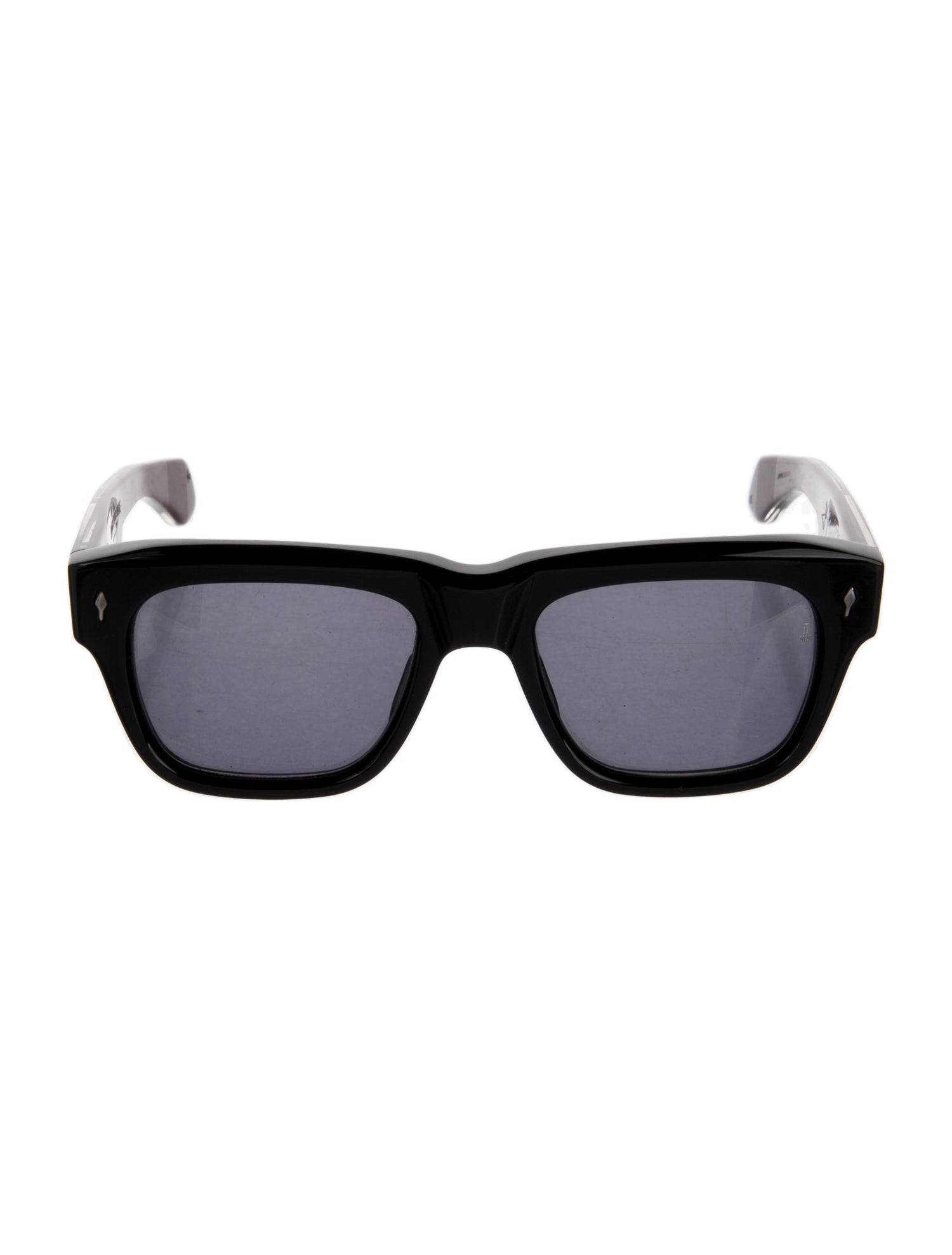 Chrome Hearts Punkass II Square Sunglasses - Black