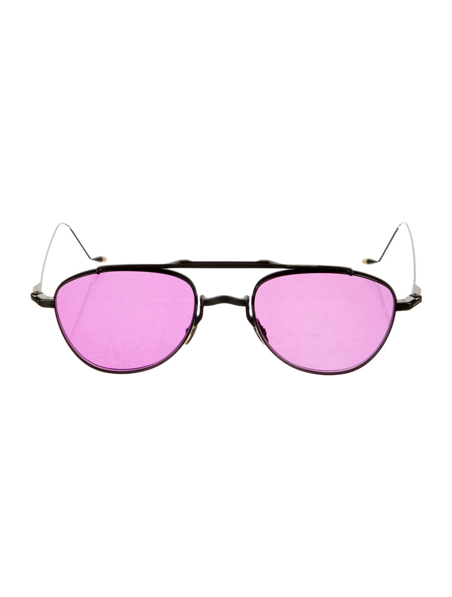 Jacques Marie Mage Flynn Spider Round Sunglasses