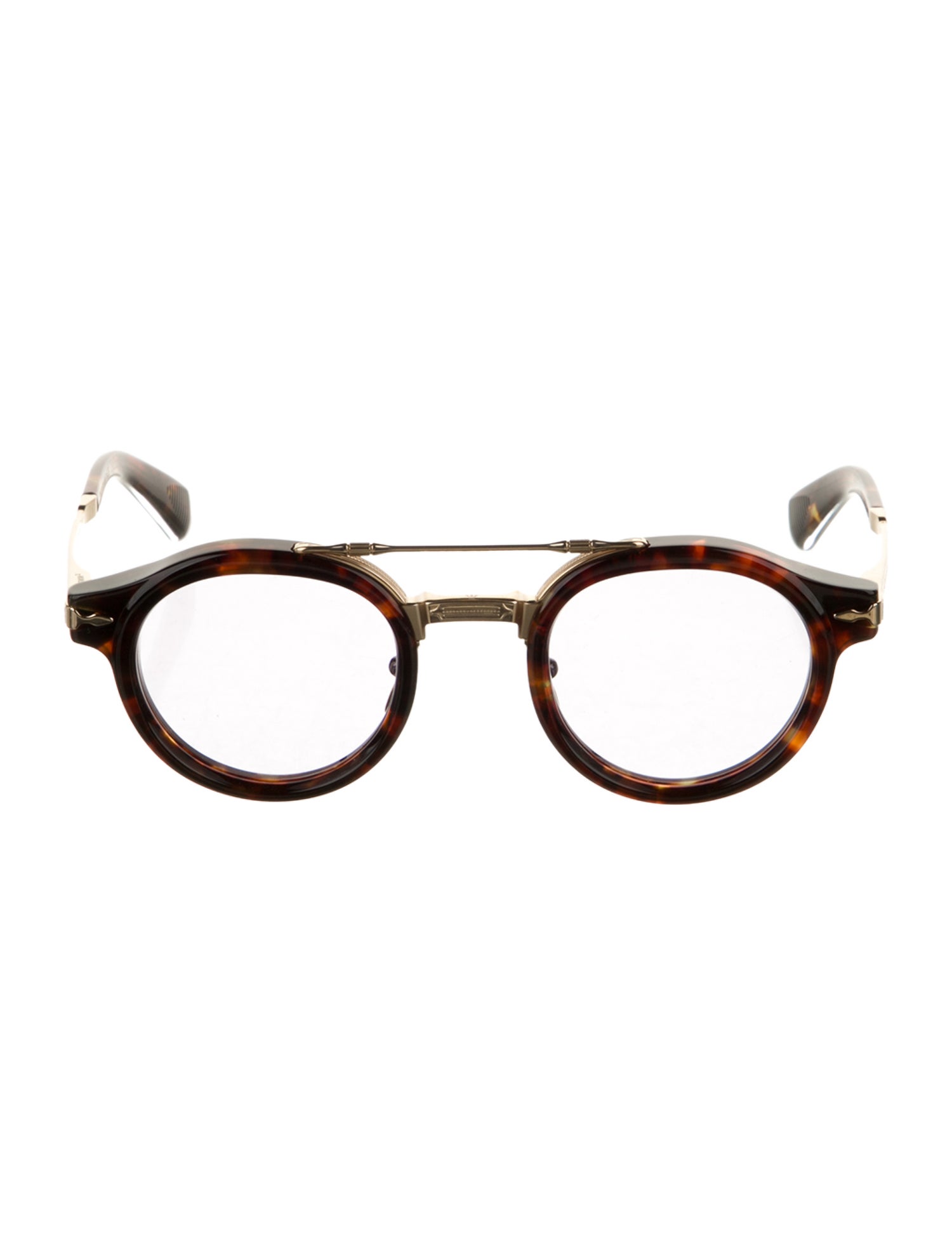 Jacques Marie Mage Delage Round Sunglasses