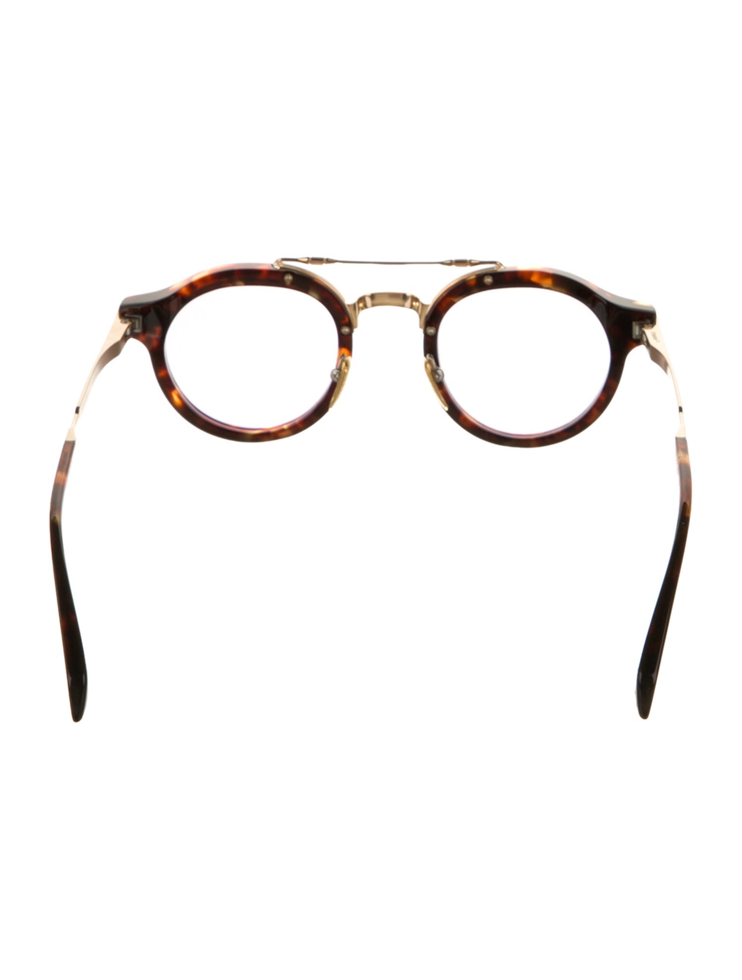 Jacques Marie Mage Delage Round Sunglasses