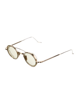 Jacques Marie Mage Ringo Round Sunglasses