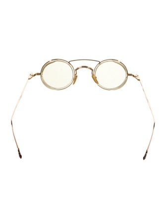 Jacques Marie Mage Ringo Round Sunglasses