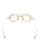 Jacques Marie Mage Ringo Round Sunglasses