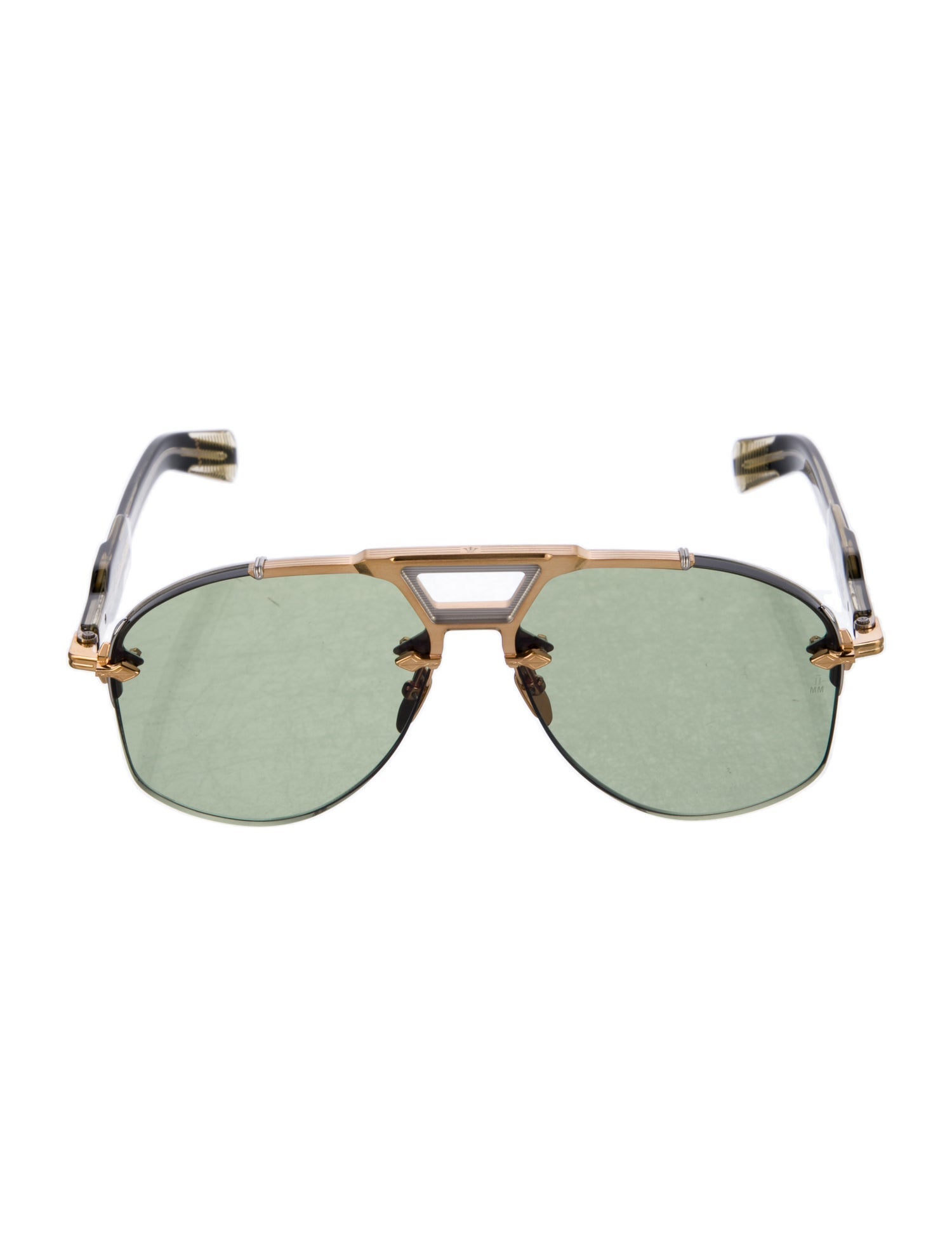 Jacques Marie Mage Alta Aviator Sunglasses