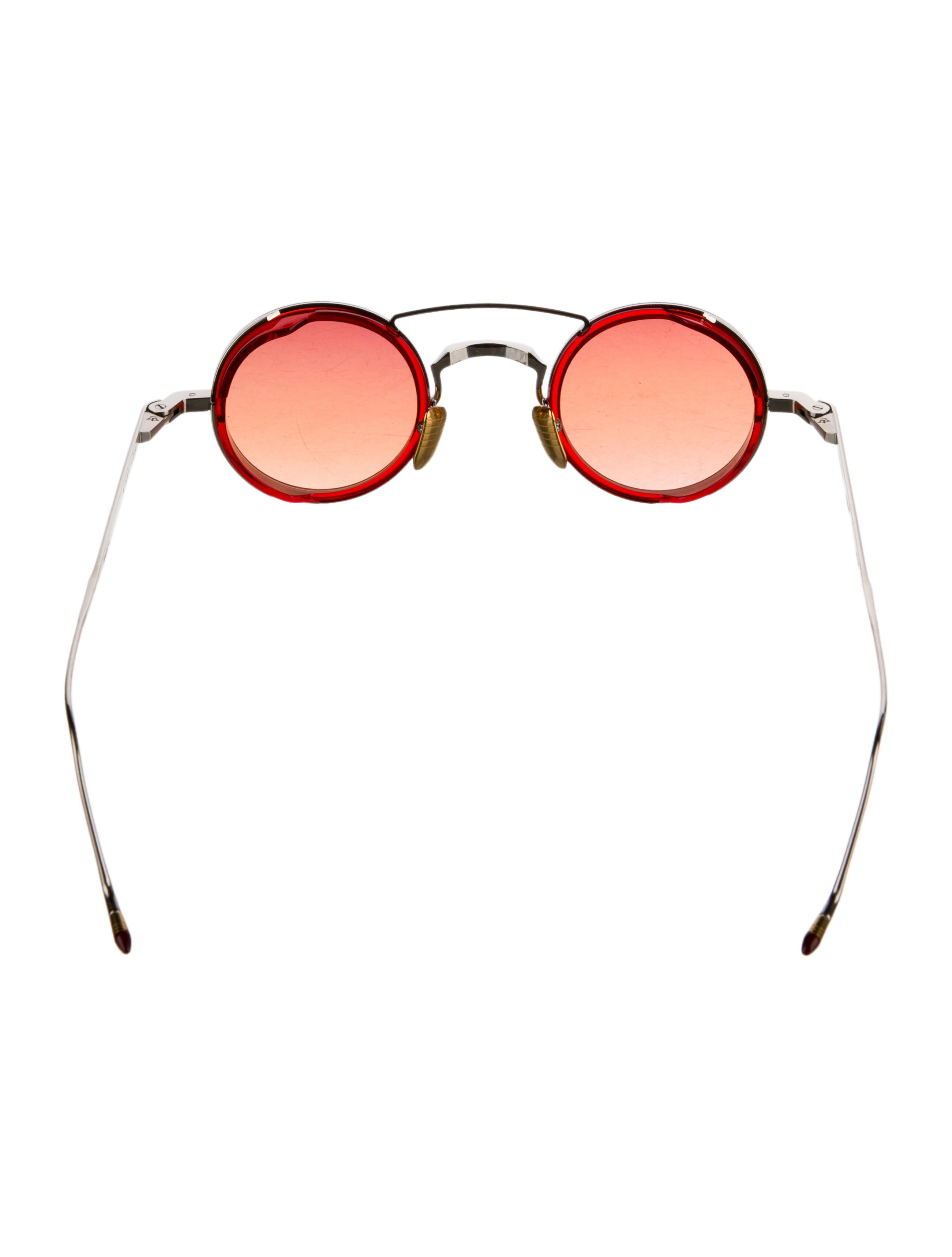 Jacques Marie Mage Ringo Round Sunglasses