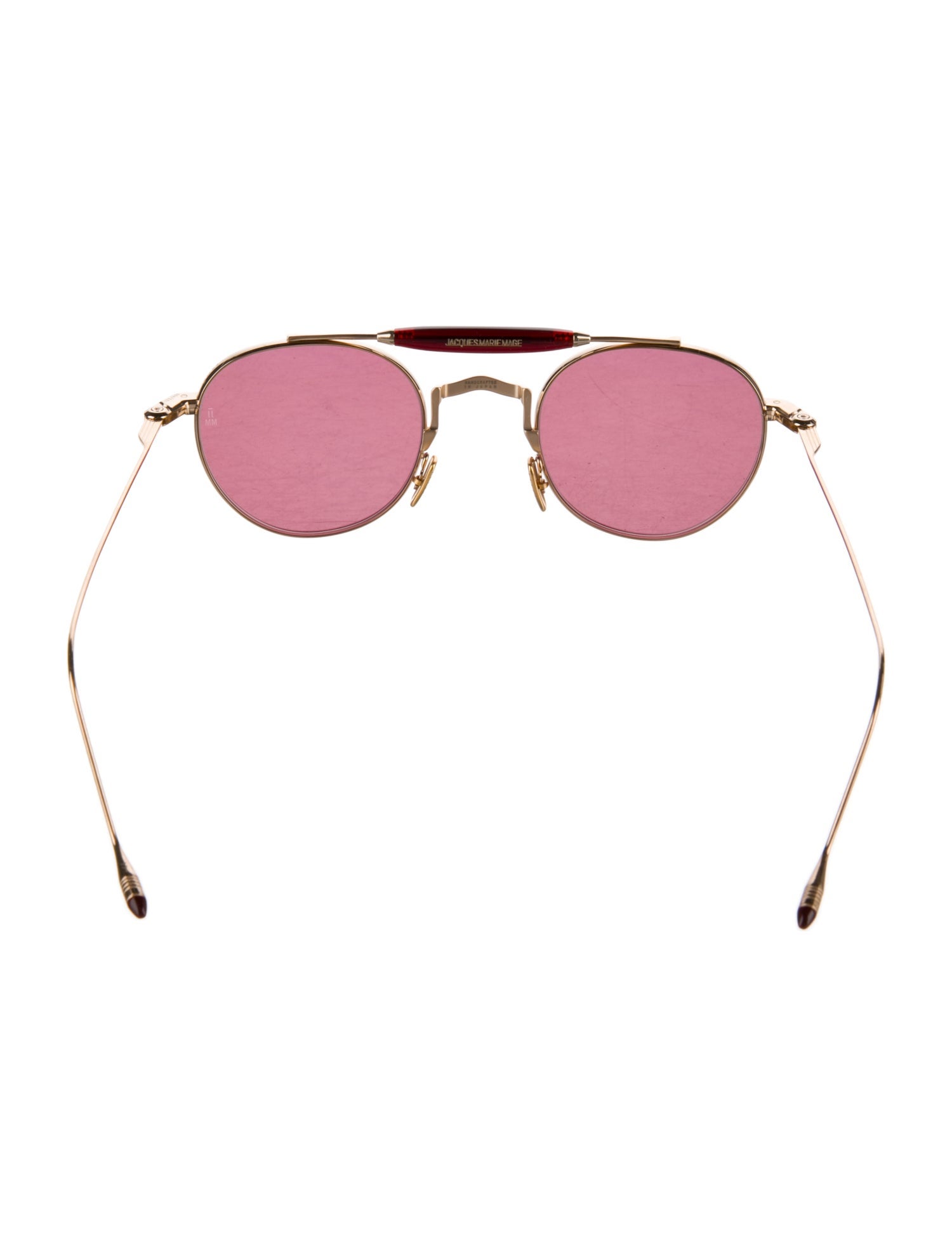 Jacques Marie Mage Dasan Round Sunglasses