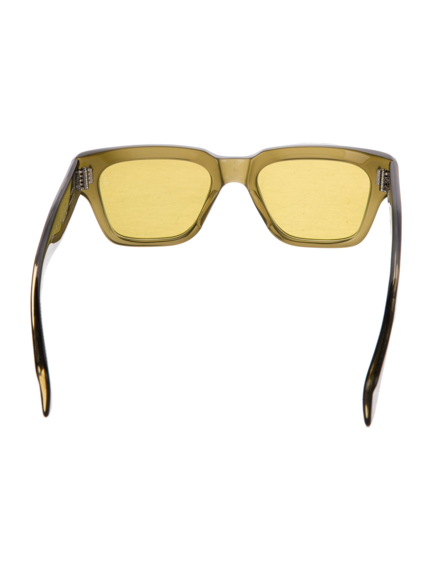 Jacques Marie Mage Square Tinted Sunglasses