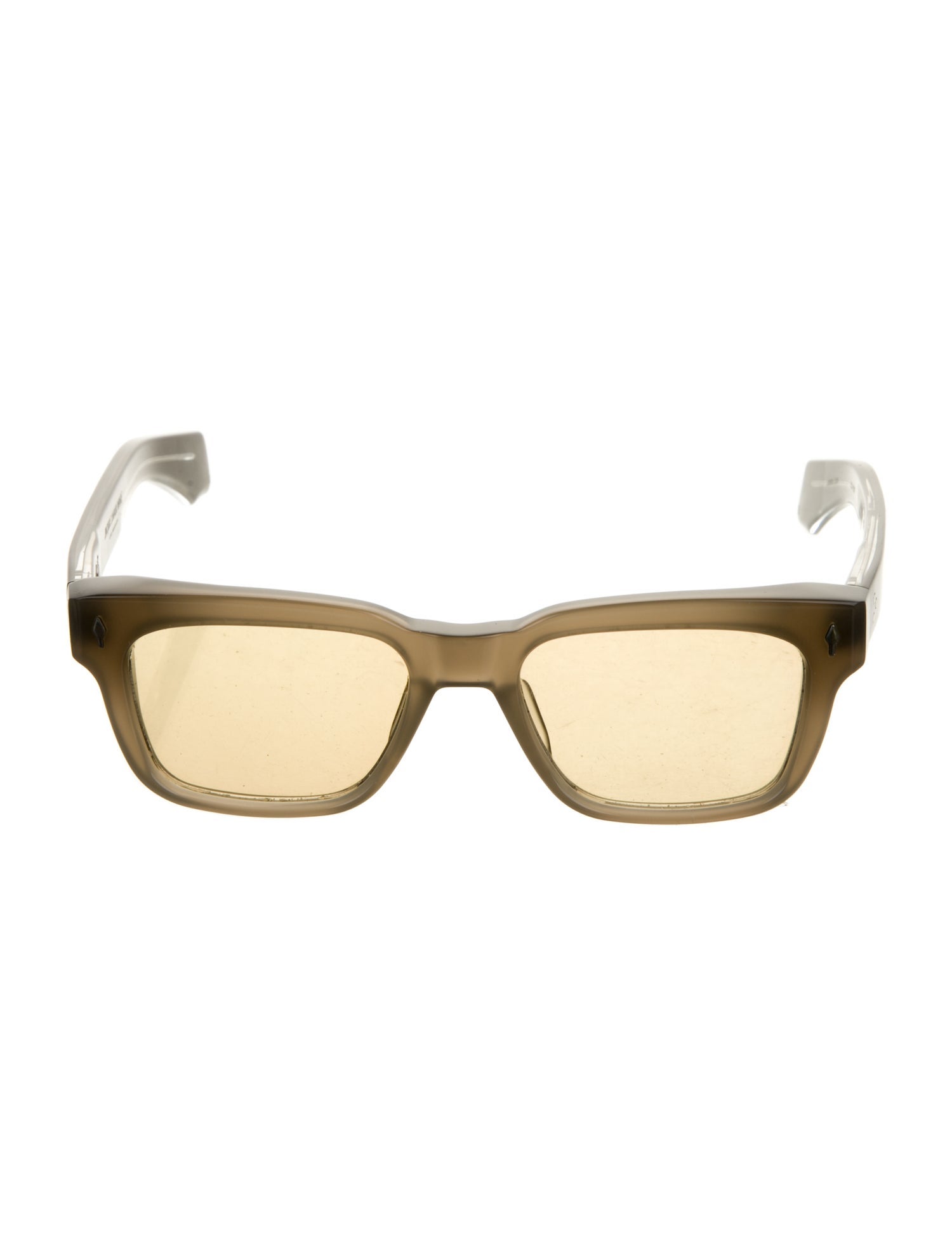 Jacques Marie Mage Square Tinted Sunglasses