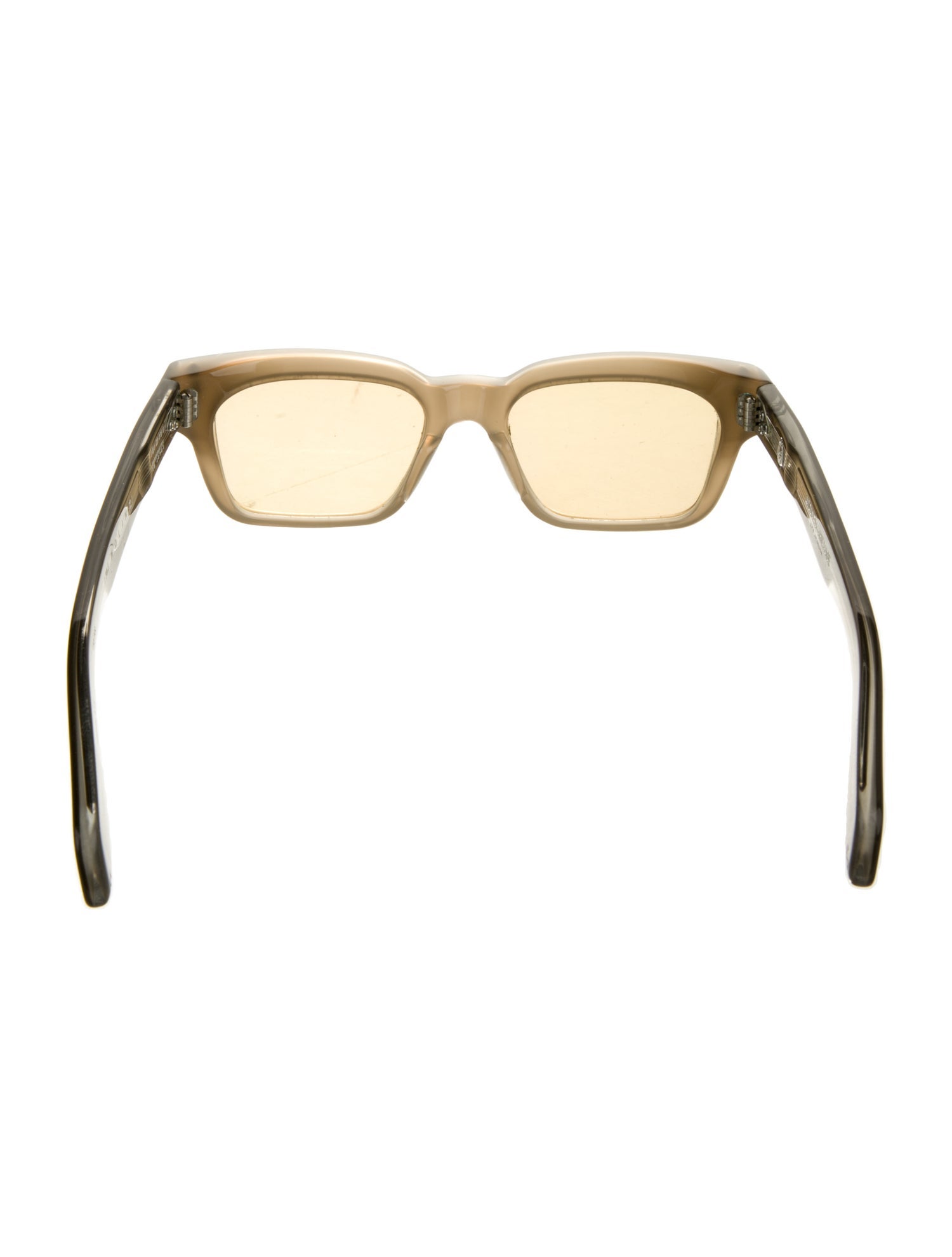 Jacques Marie Mage Square Tinted Sunglasses