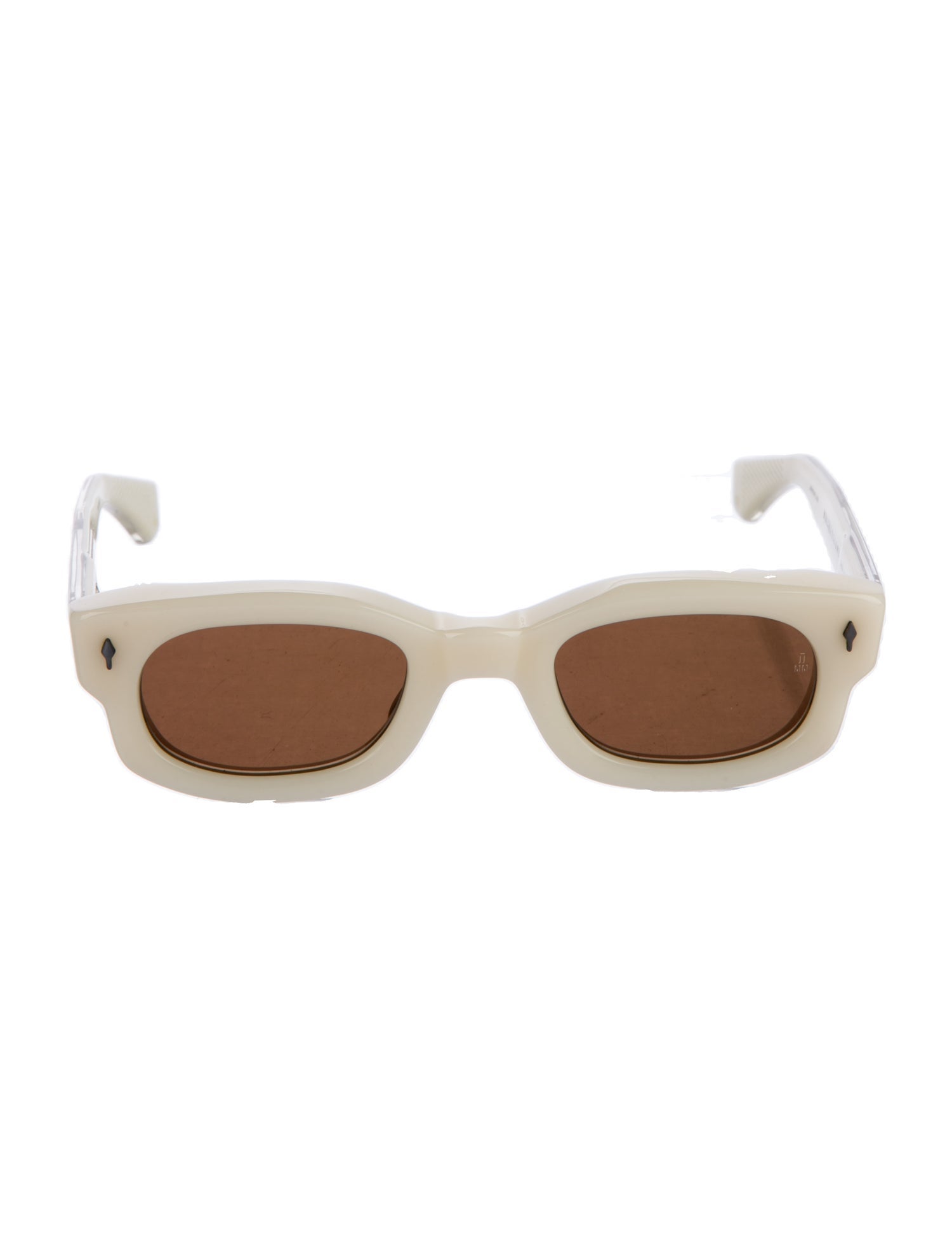 Jacques Marie Mage Whiskeyclone Square Sunglasses