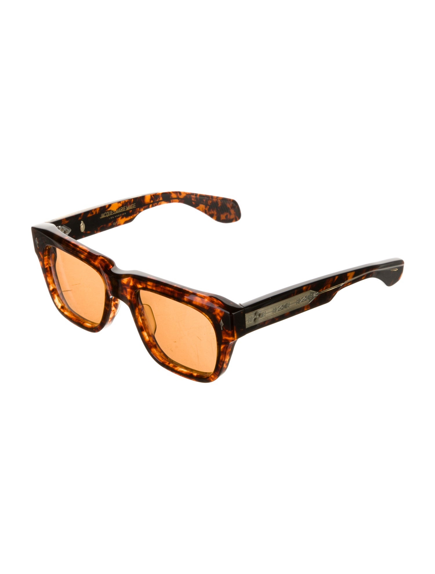 Jacques Marie Mage x Johnny Cash Cash Square Sunglasses