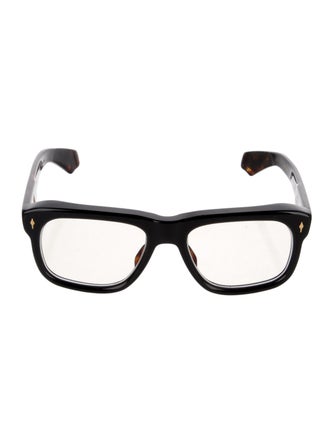 Jacques Marie Mage Yves Square Eyeglasses
