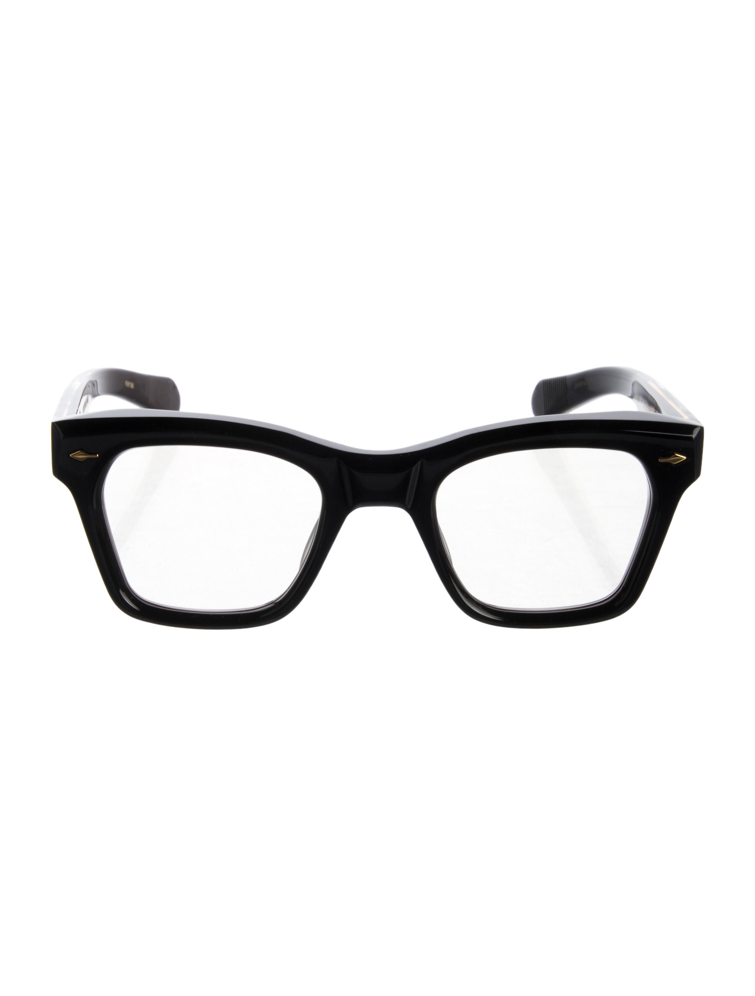 Chrome Hearts Well Hell Yeah Square Eyeglasses - Black
