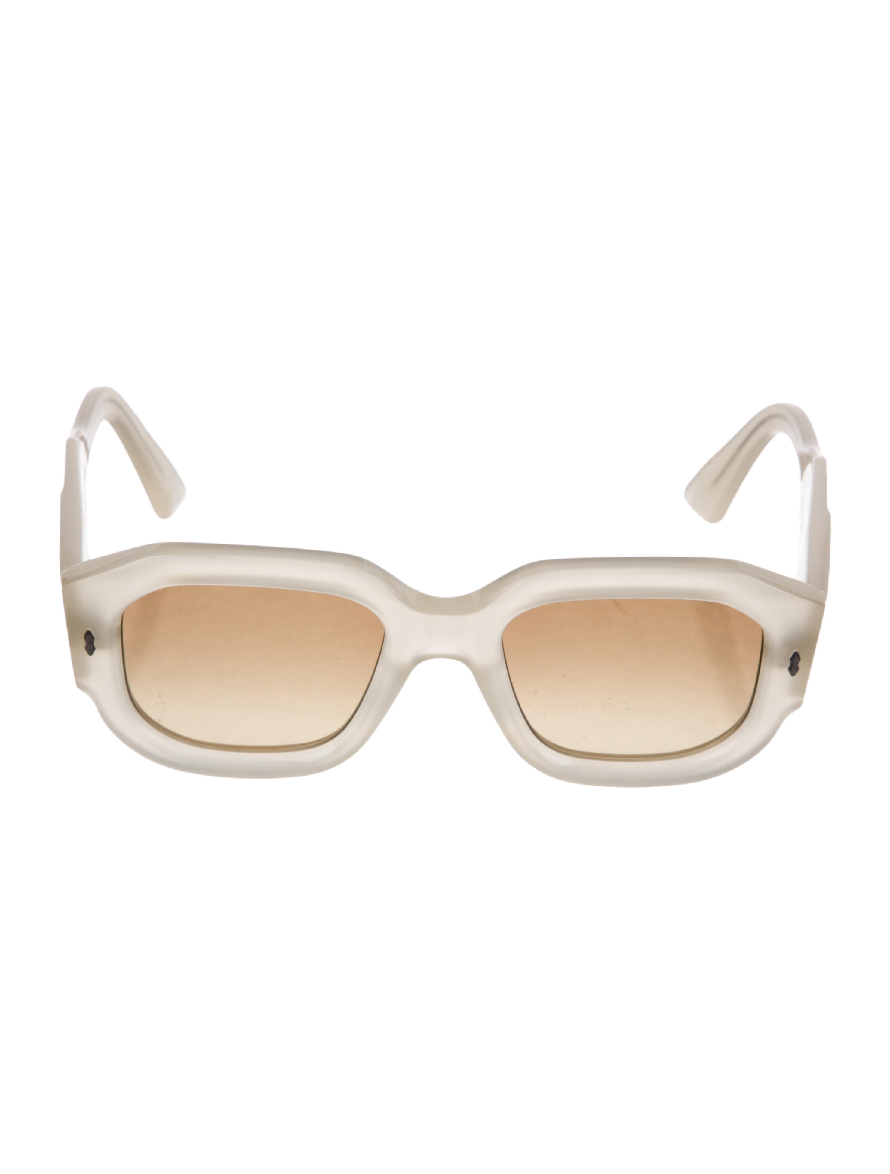 Jacques Marie Mage Lacy Square Sunglasses