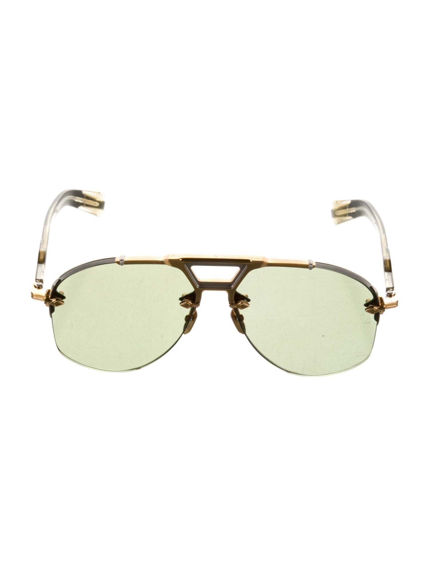 Jacques Marie Mage Alta Aviator Sunglasses