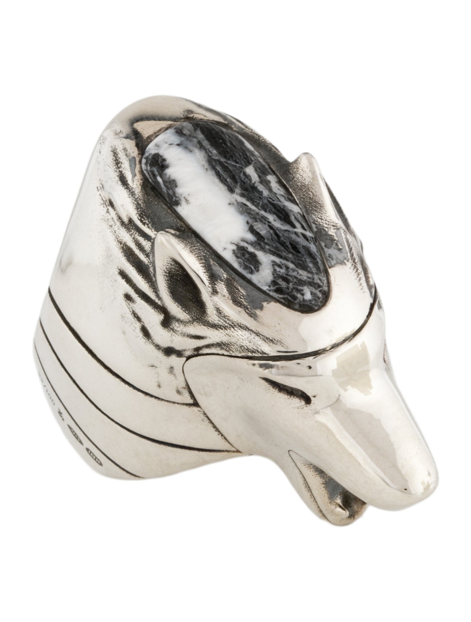 Jacques Marie Mage Lamar Wolf Cocktail Ring