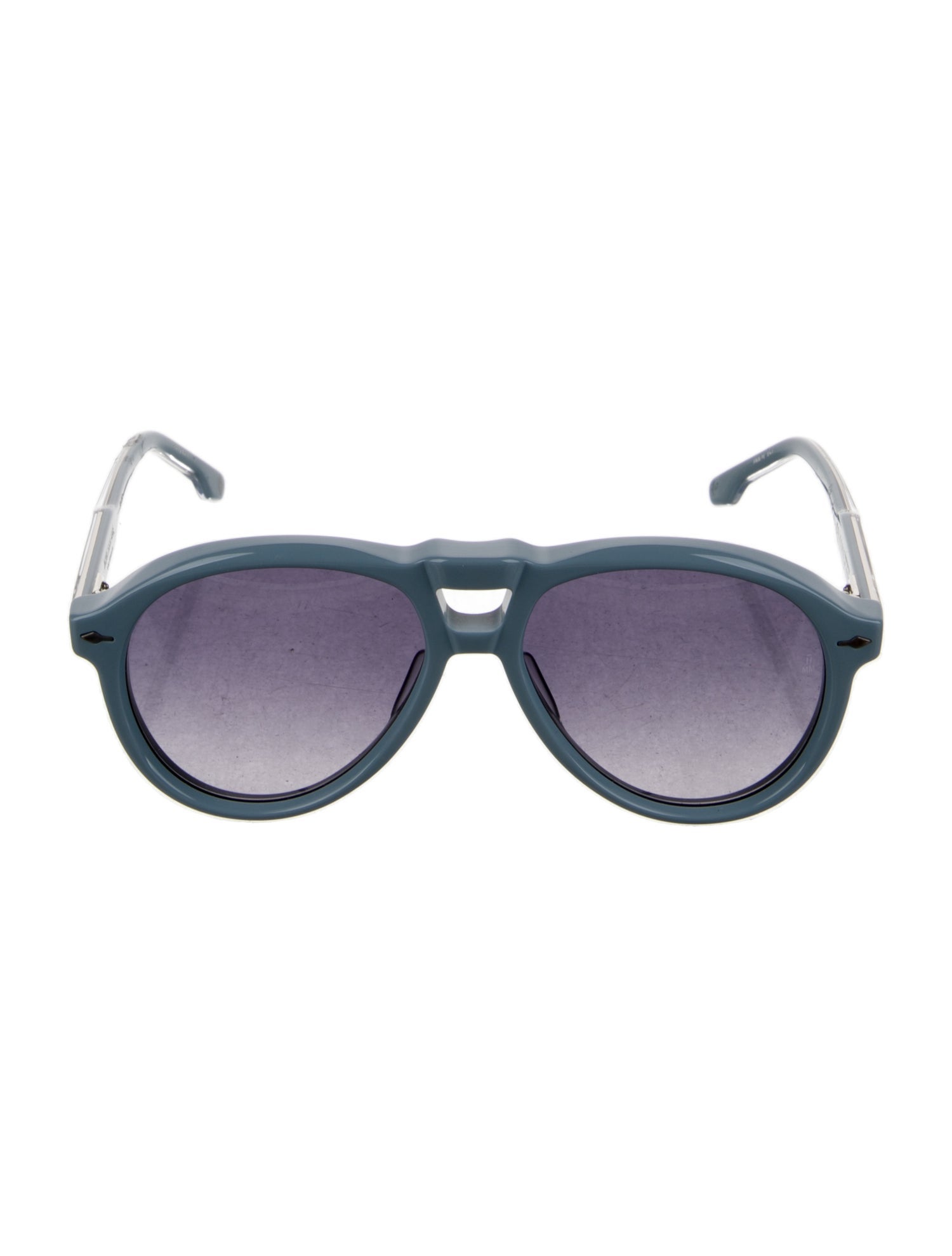 Jacques Marie Mage Valkyrie Round Sunglasses