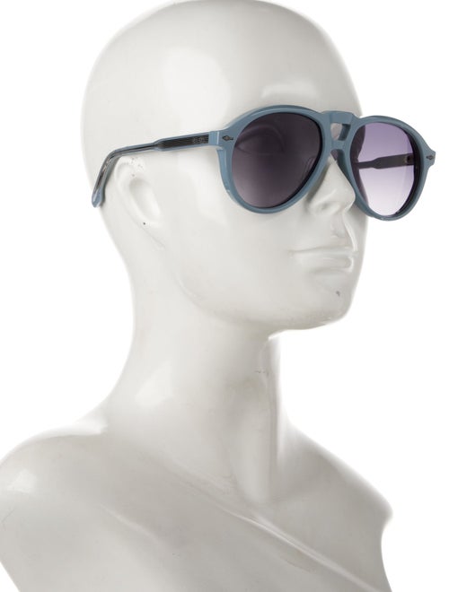 Jacques Marie Mage Valkyrie Round Sunglasses