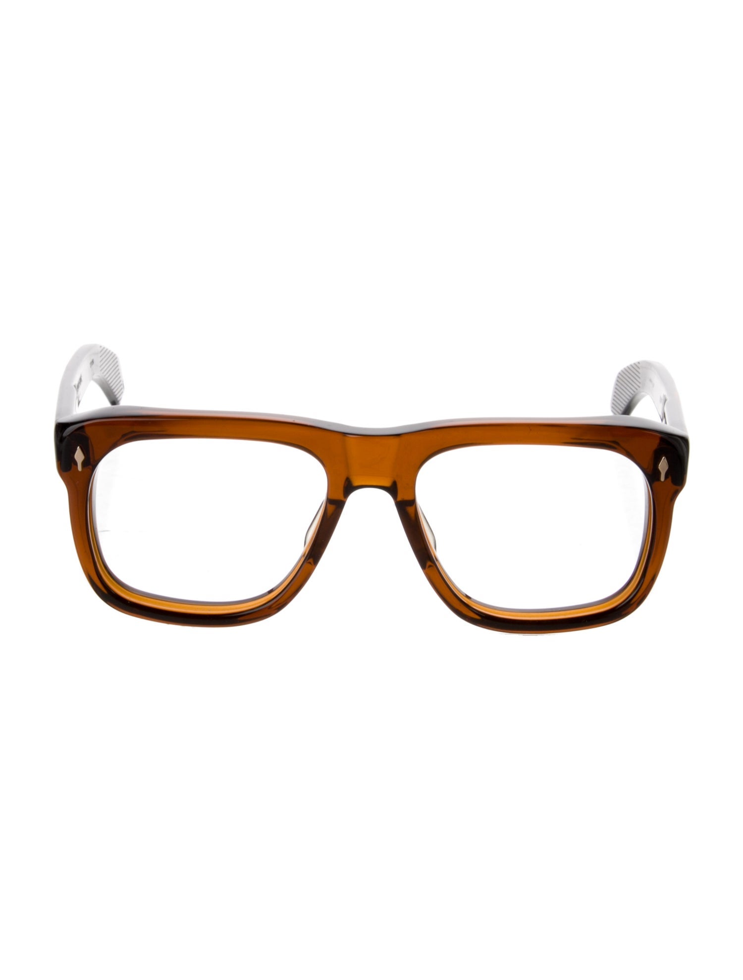 Jacques Marie Mage Yves Square Eyeglasses