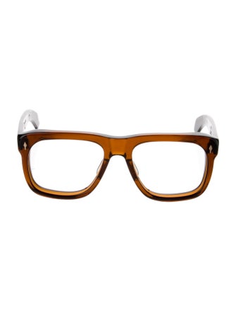 Jacques Marie Mage Yves Square Eyeglasses