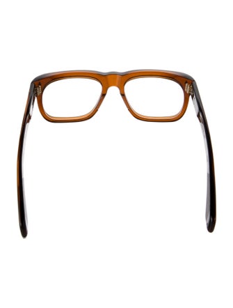 Jacques Marie Mage Yves Square Eyeglasses