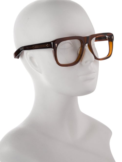 Jacques Marie Mage Yves Square Eyeglasses