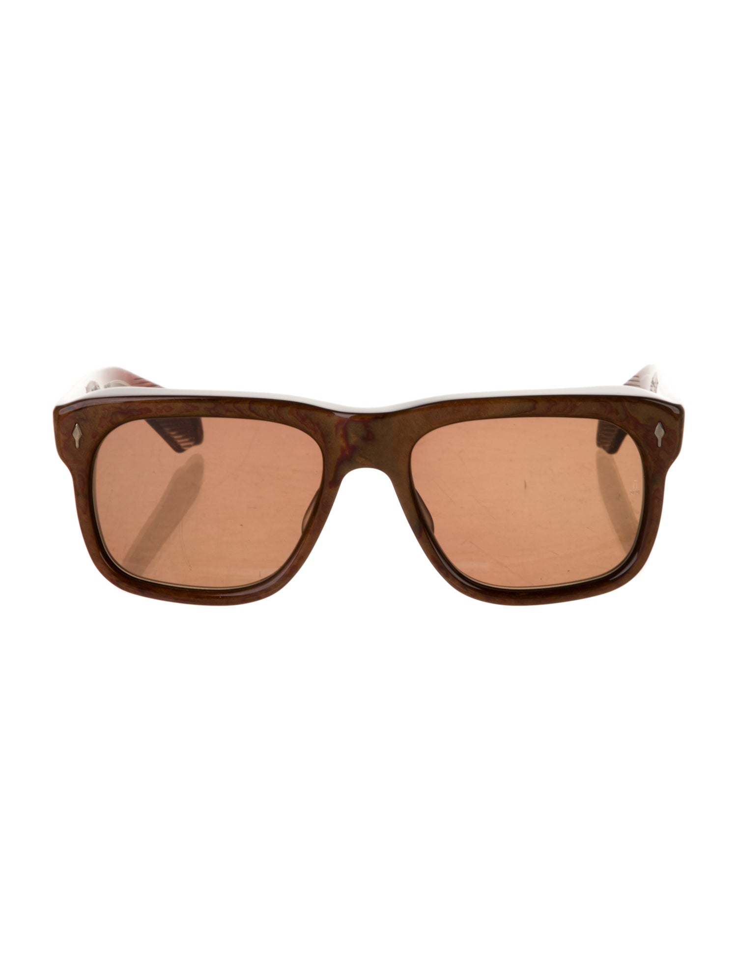 Jacques Marie Mage Wayfarer Tinted Sunglasses