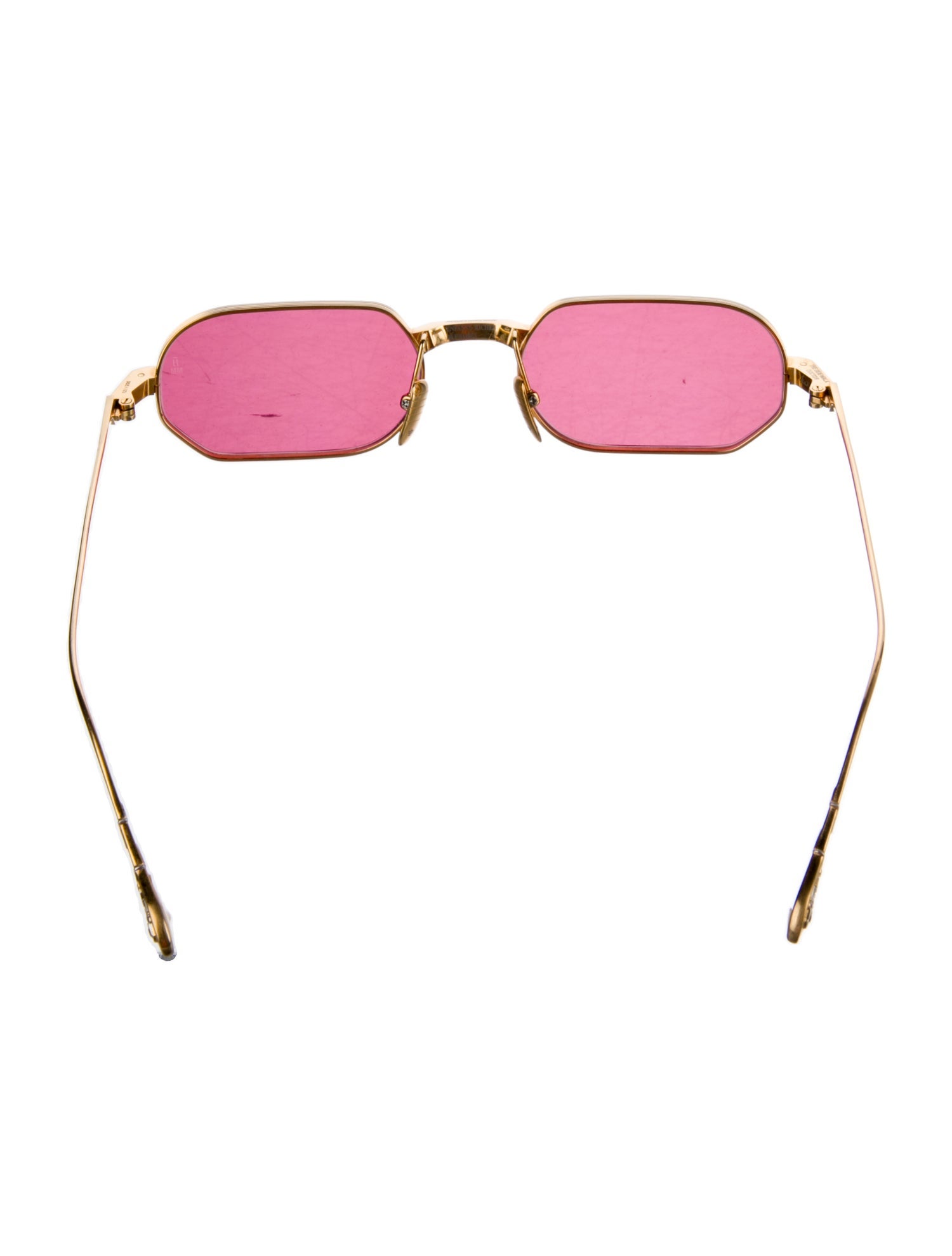 Jacques Marie Mage x Enfants Richés Deprimes THE SIDEWALK DOCTOR Square Sunglasses
