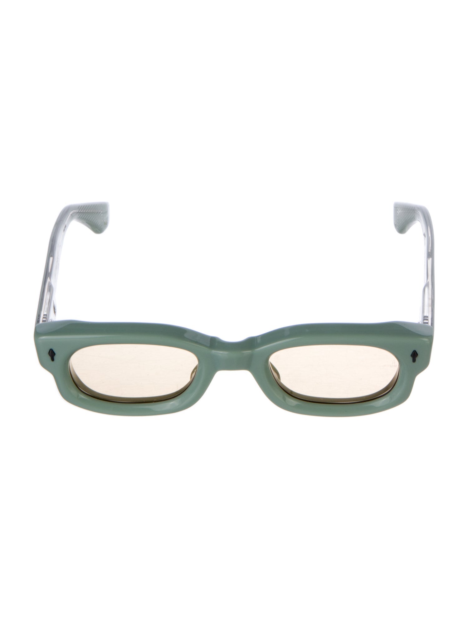 Jacques Marie Mage WHISHKEYCLONE Round Sunglasses