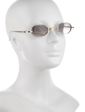 Jacques Marie Mage The Burn Square Sunglasses