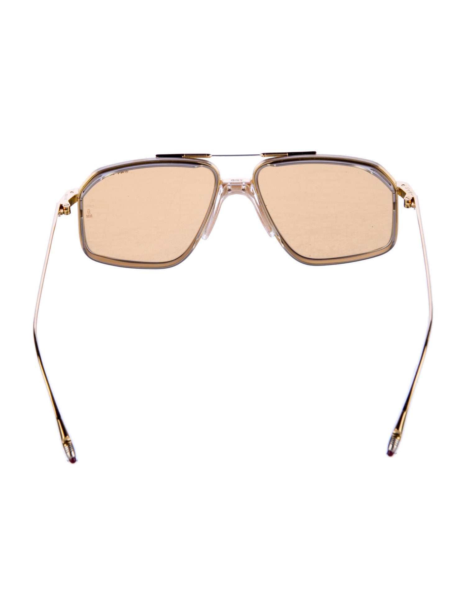 Jacques Marie Mage Jagger Aviator Sunglasses