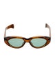 Jacques Marie Mage Krasner Round Sunglasses