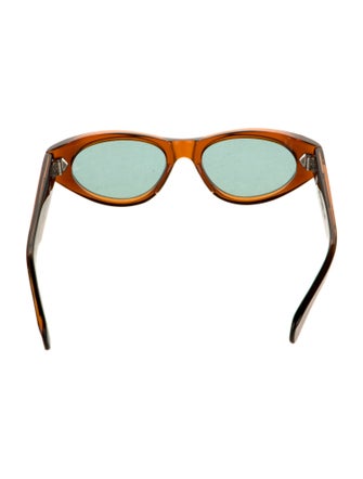 Jacques Marie Mage Krasner Round Sunglasses