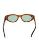 Jacques Marie Mage Krasner Round Sunglasses