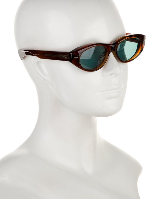 Jacques Marie Mage Krasner Round Sunglasses