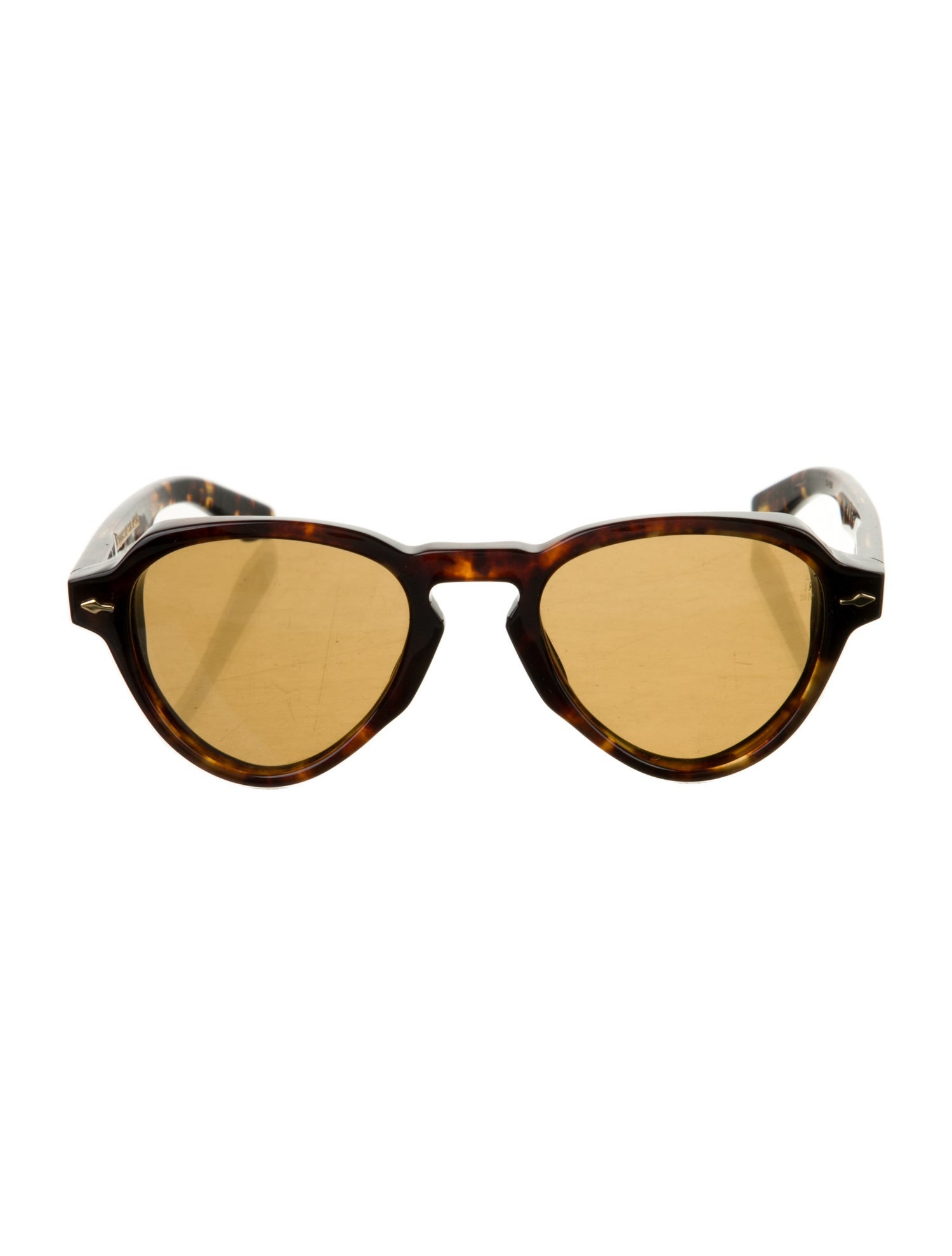 Jacques Marie Mage Hatfield Round Sunglasses