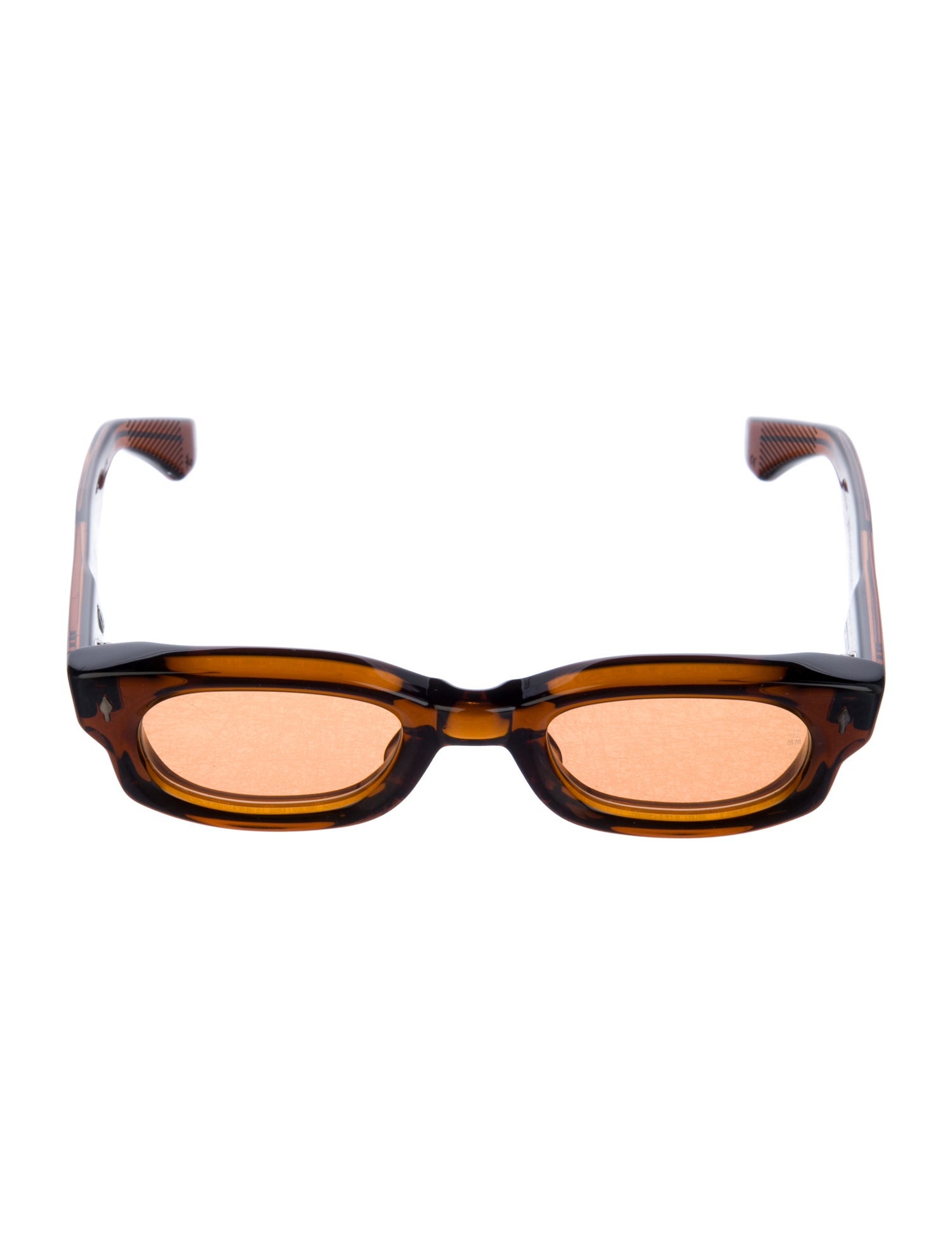Jacques Marie Mage WHISHKEYCLONE Square Sunglasses