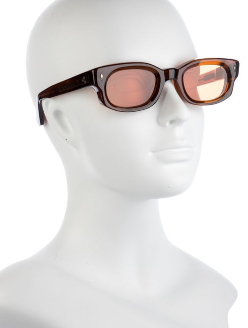 Jacques Marie Mage WHISHKEYCLONE Square Sunglasses