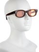 Jacques Marie Mage WHISHKEYCLONE Square Sunglasses