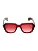 Jacques Marie Mage Taos Hopper Square Sunglasses