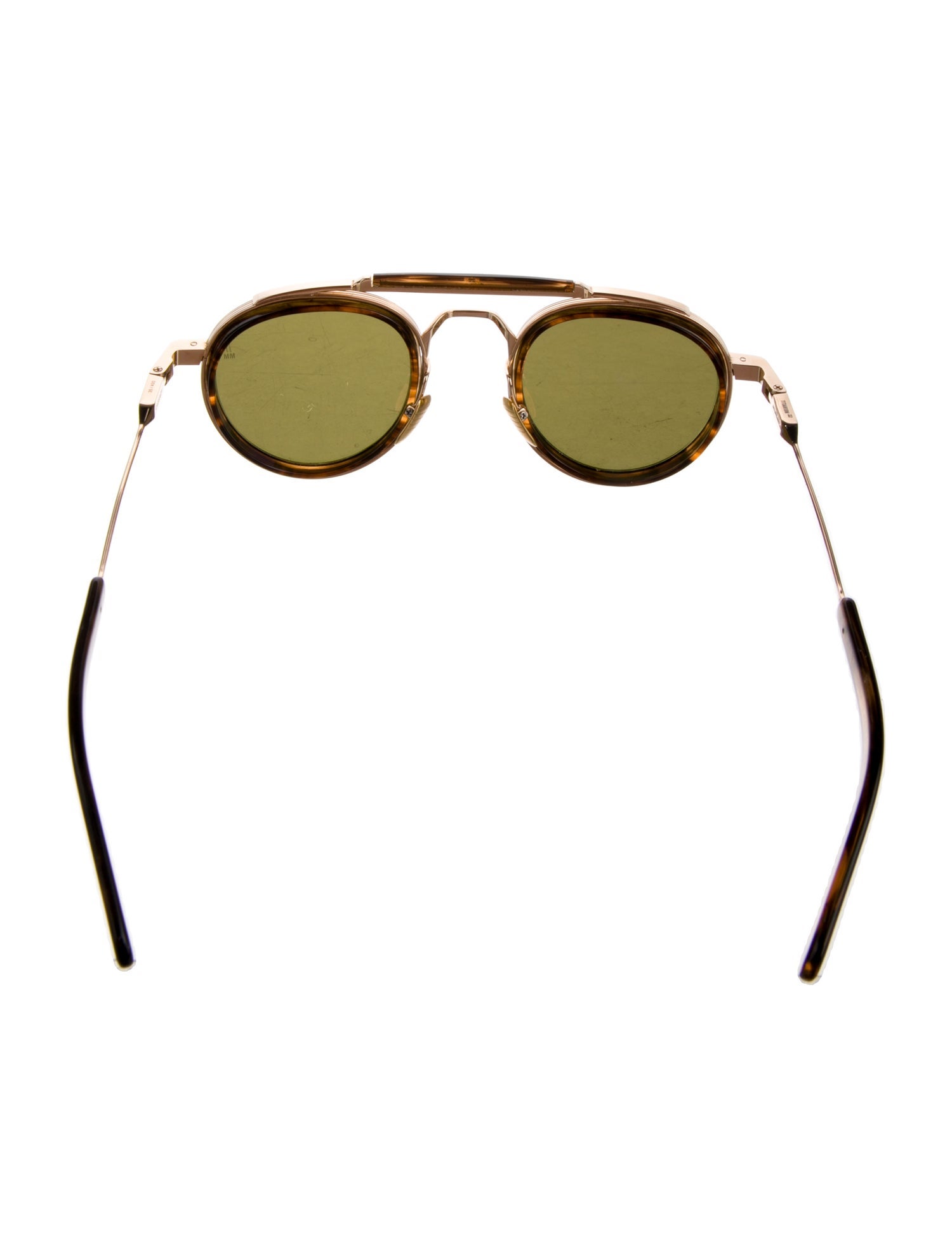Jacques Marie Mage Cassady Round Sunglasses