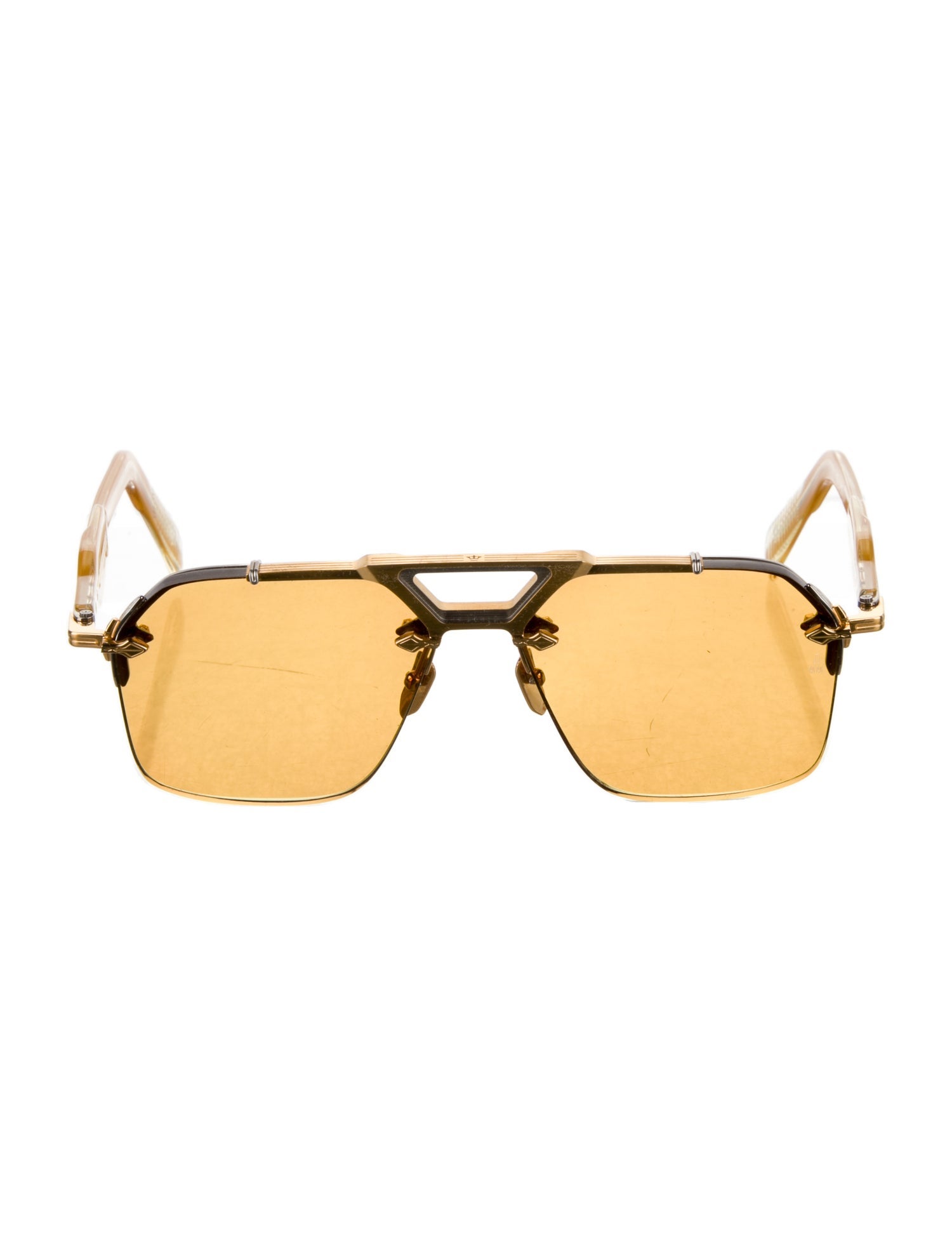 Jacques Marie Mage SIlverton Square Sunglasses