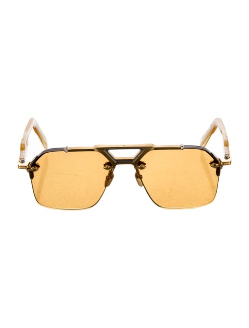 Jacques Marie Mage SIlverton Square Sunglasses