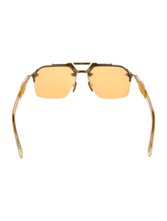 Jacques Marie Mage SIlverton Square Sunglasses