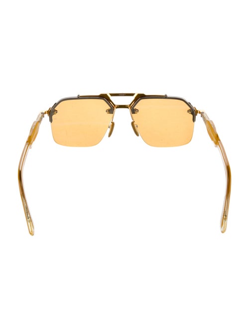 Jacques Marie Mage SIlverton Square Sunglasses